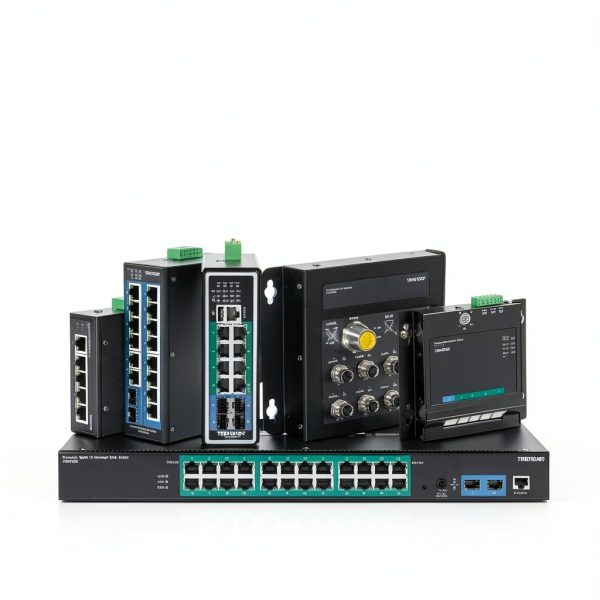 TRENDnet Industrial Gigabit L2 Managed DIN Rail Switch-4