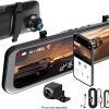 Rexing M2 Max Pro 4K WiFi GPS Mirror Dash Cam Black-1