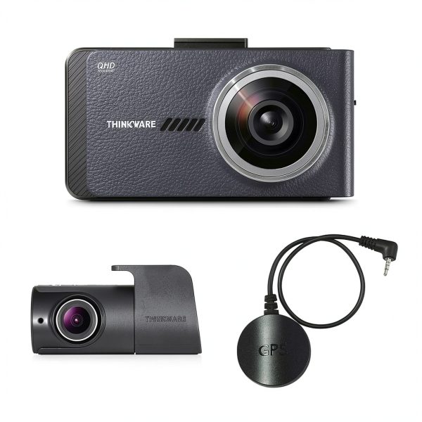 THINKWARE X800 2K Front FHD Rear Dash Cam Bundle Black-0