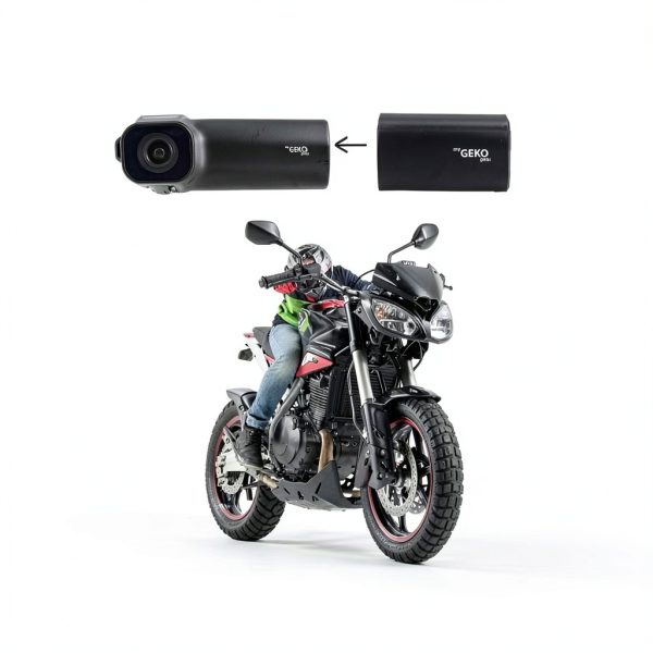 GekoGear Moto Snap 1080p Motorcycle Dash Cam Wi Fi-5