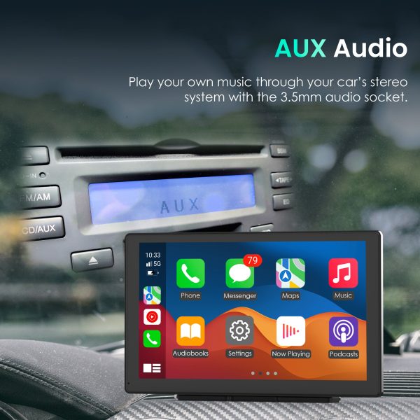 Rexing Dash Cam 4K 1080p CarPlay Android Auto WiFi GPS-6
