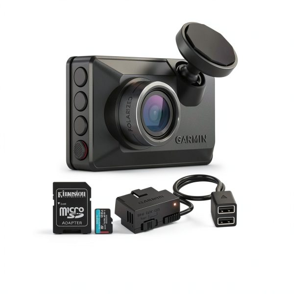 Garmin Dash Cam X210 Bundle 1440p Voice Control Car Camera-0
