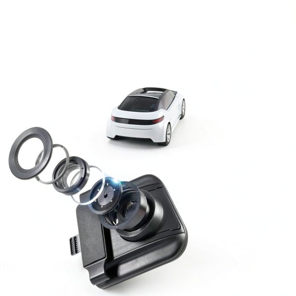 Pyle Dual Dash Cam Rearview Mirror 1080p HD Front Rear-3