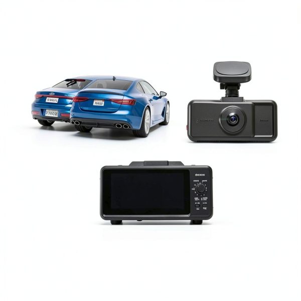 REDTIGER A6 3 Channel Dash Cam 4K GPS WiFi Touch Screen-1