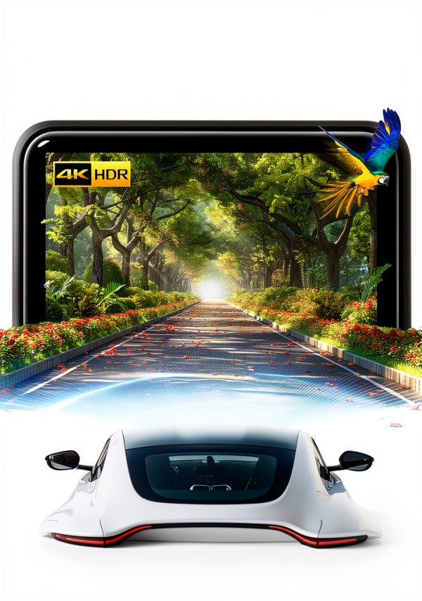 REDTIGER 4K Dash Cam Voice Control GPS WiFi Night Vision-6