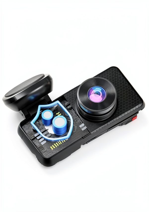 REDTIGER 4K Dash Cam Triple STARVIS 2 Full Color Night-7