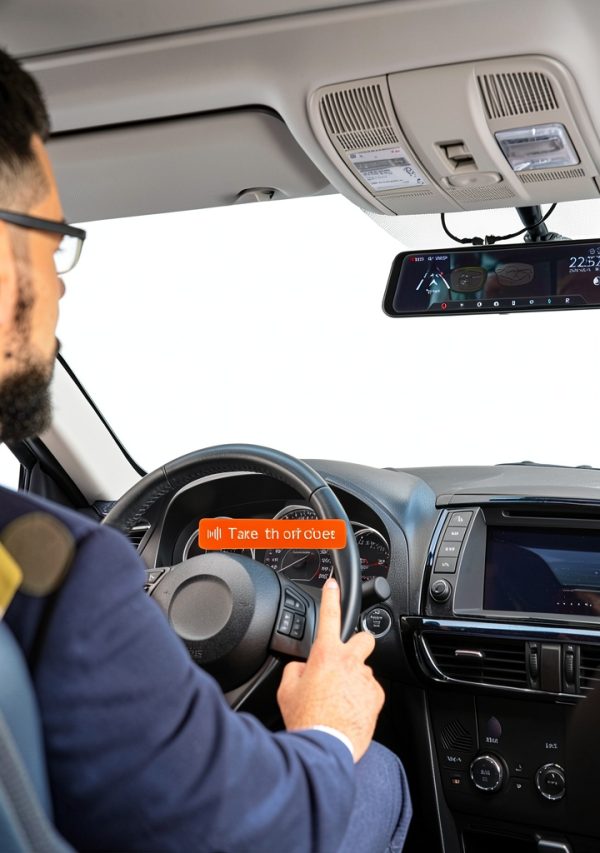 WOLFBOX 4K Dash Cam 12 Inch Screen WiFi GPS Parking Monitor-3