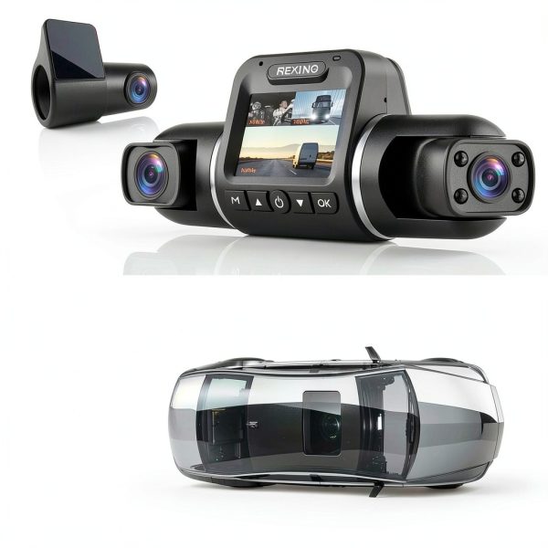 Rexing V2 Pro AI Dash Cam 3 Channel Wi Fi GPS-2