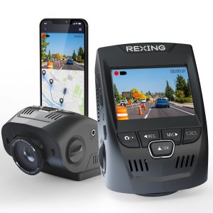Rexing V1GW 4K Dash Cam with Wi Fi GPS Car Camera-0