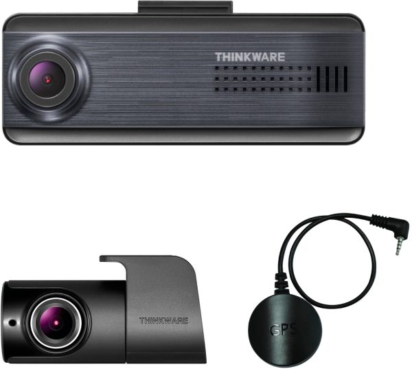 THINKWARE Q200 2K Dash Cam GPS Wi Fi Front Rear Dark Blue-0