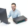 TRENDnet 5 Port Gigabit PoE Switch 60W Budget 200m Range-5