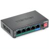 TRENDnet 5 Port Gigabit PoE Switch 60W Budget 200m Range-0