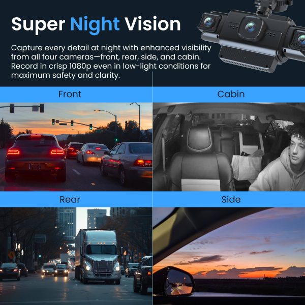 Rexing R4 RD Dash Cam 1080p GPS App Control Black-5