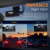 Rexing C2 Dash Cam Dual Channel 2K Front 1080p Rear Wi-Fi-6