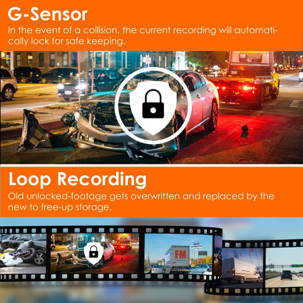 Rexing V33 Dashcam Front Cabin Rear Camera GPS App-4