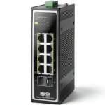 Tripp Lite 8 Port Industrial Gigabit Ethernet Switch PoE-0