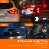 Rexing V33 Dashcam Front Cabin Rear Camera GPS App-1