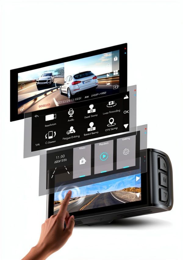REDTIGER 4K Dash Cam with Night Vision Voice Control WiFi-3