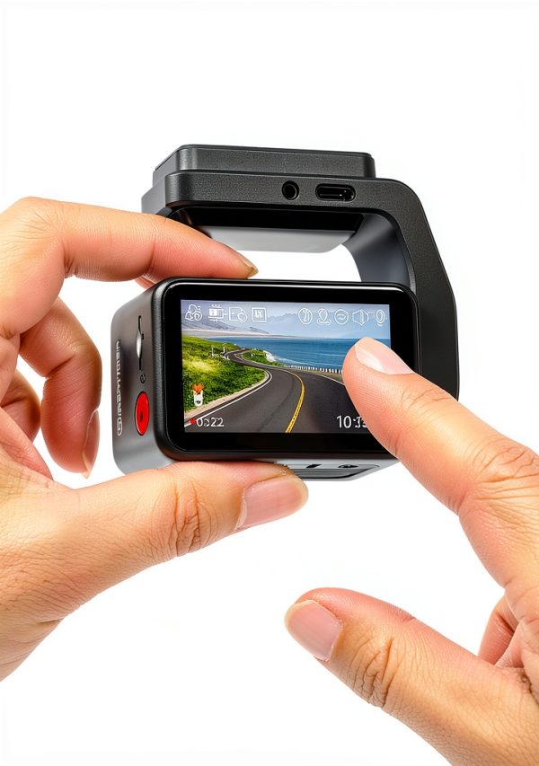 REDTIGER 4K Dash Cam Voice Control GPS WiFi Night Vision-4