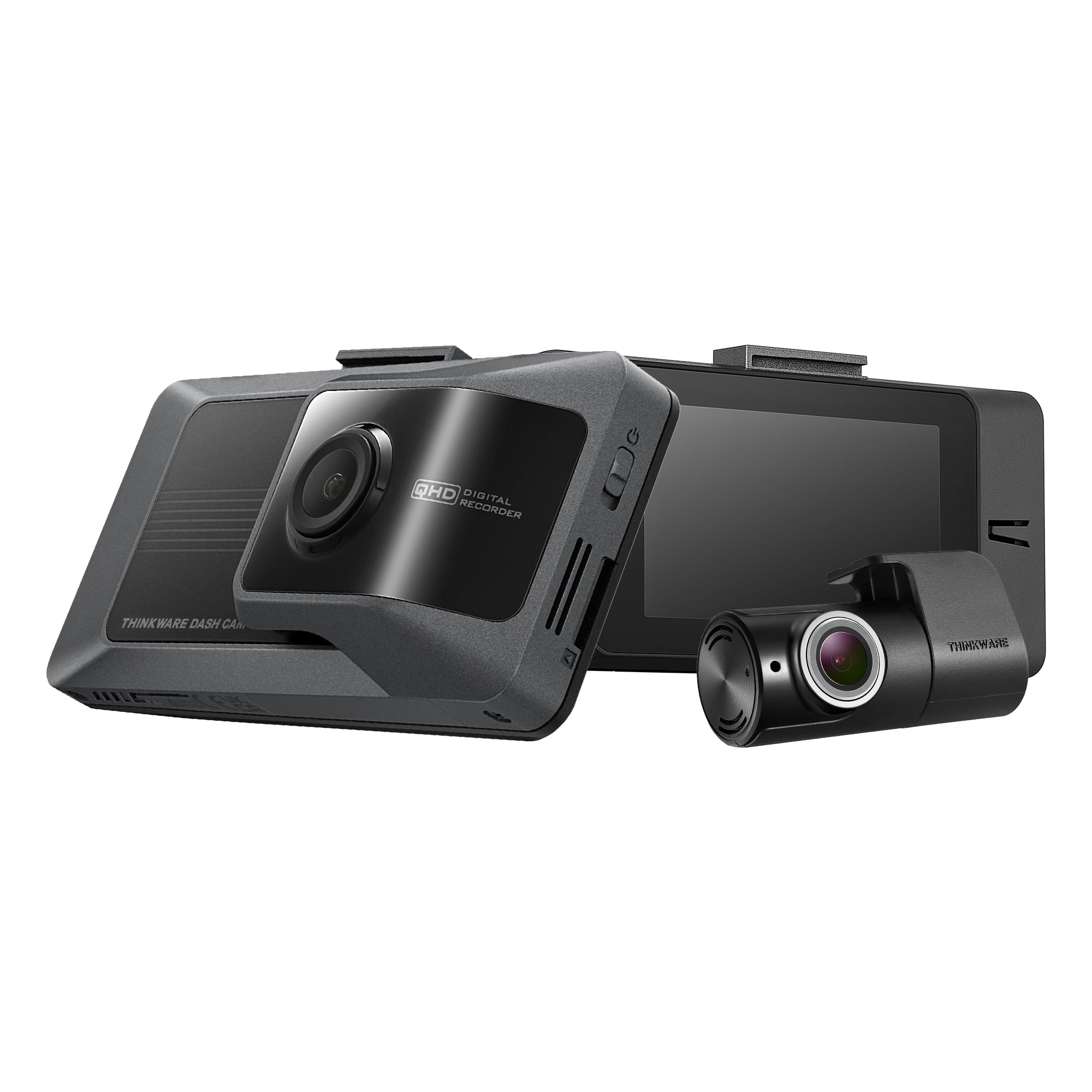 THINKWARE ARC 2K Dash Cam mounted on a car windshield