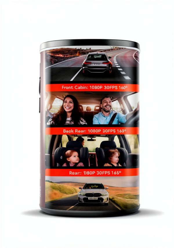 Vantrue N5 Dash Cam 4 Channel Coverage Parking Mode-3