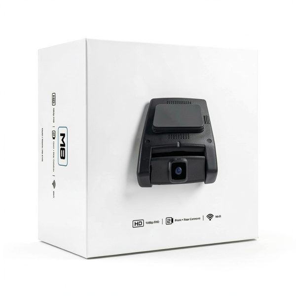 Momento M8 Dash Cam Front Rear Camera Parking Mode Wi-Fi-4