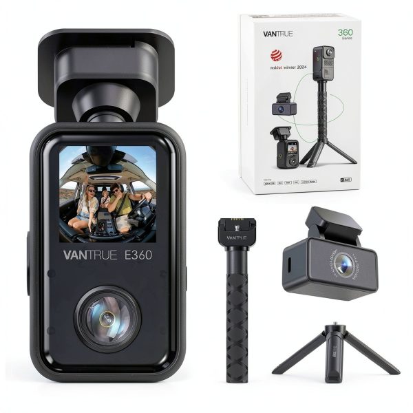 Vantrue E360 ACE 360 Dash Cam Dual STARVIS 2 Action Camera-1