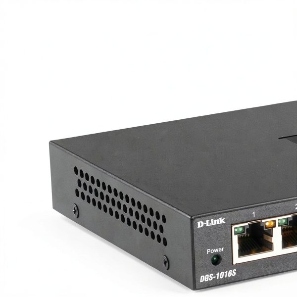 D Link 16 Port Gigabit Unmanaged Switch Plug Play Slim Metal-3