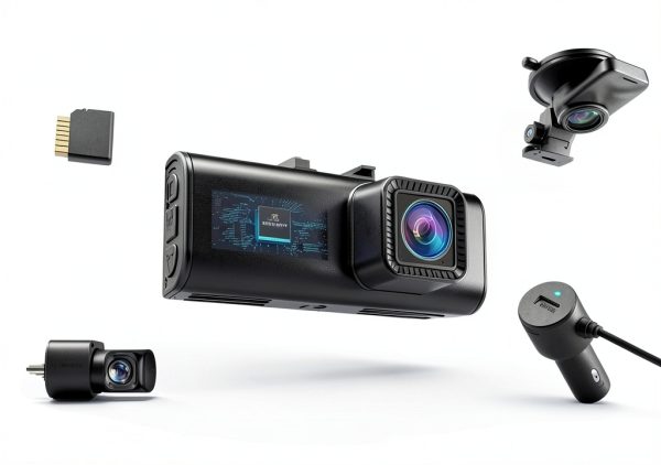 REDTIGER 4K Dash Cam STARVIS 2 Sensor 5.8GHz WiFi GPS-2