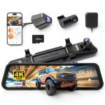 WOLFBOX 4K Triple Channel Dash Cam Night Vision WiFi-0