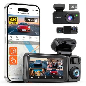REDTIGER 4 Channel Dash Cam 360 Coverage STARVIS 2 Night-0