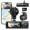 NEXPOW A17 Dash Cam Front Rear 4K WiFi GPS Night Vision-0