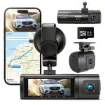 NEXPOW A17 Dash Cam Front Rear 4K WiFi GPS Night Vision-0