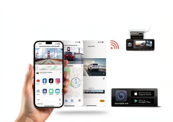 REDTIGER A3 Dash Cam 3 Channel WiFi 24H Parking Mode-4