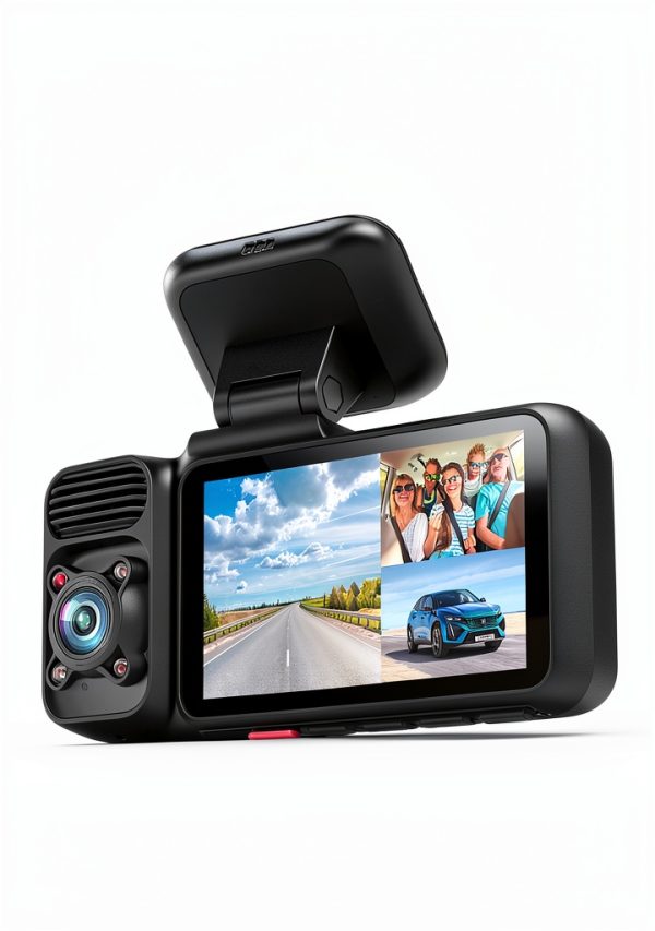 REDTIGER 4K Dash Cam Touch Screen Voice Control GPS-8