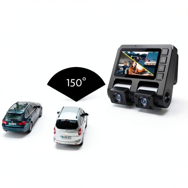 GekoGear Orbit D110 Dash Cam Dual Front Cabin View Recording-7