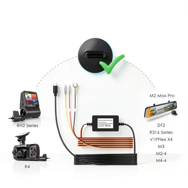 Rexing Smart Hardwire Kit Type C Dash Camera Power-4