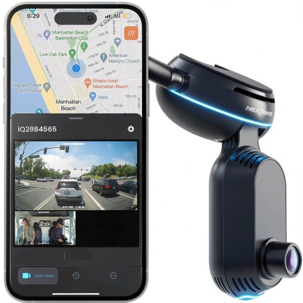 Nextbase iQ 4K Smart Dash Cam 4G Live View GPS-0