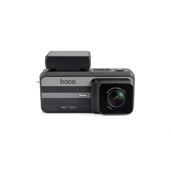 HOCO DV12 Dashcam Front Rear Camera WiFi GPS Loop Recording-6