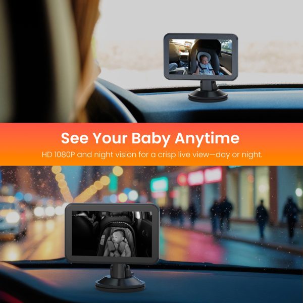 Rexing BC500 Baby Car Camera HD 1080p Night Vision-3