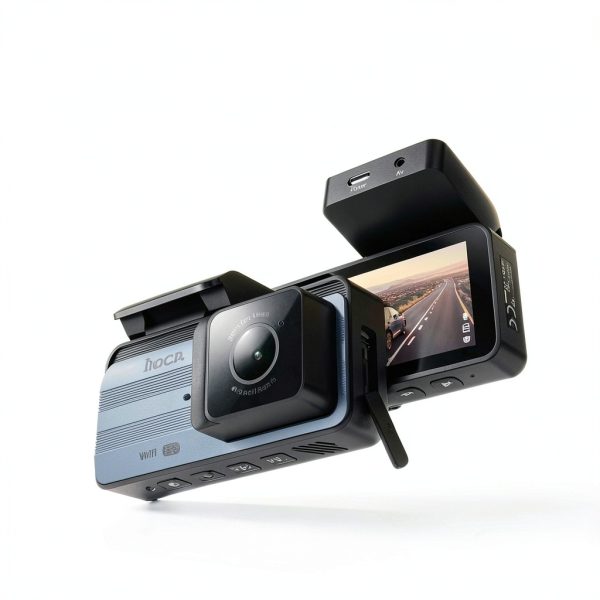 Hoco DV11 Dash Cam WiFi GPS Night Vision Driver Security-1