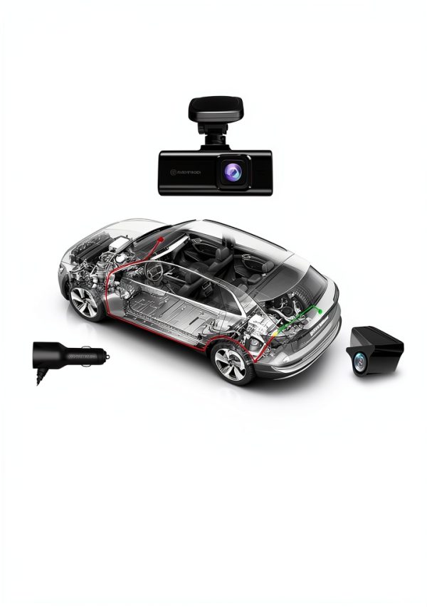 REDTIGER RTF7N 4K Dash Cam Front Rear WiFi GPS Voice Control-6