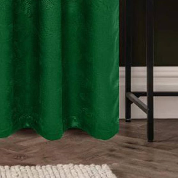 Olivia Gray Arlo Blackout Curtain Hunter Green Polyester-5