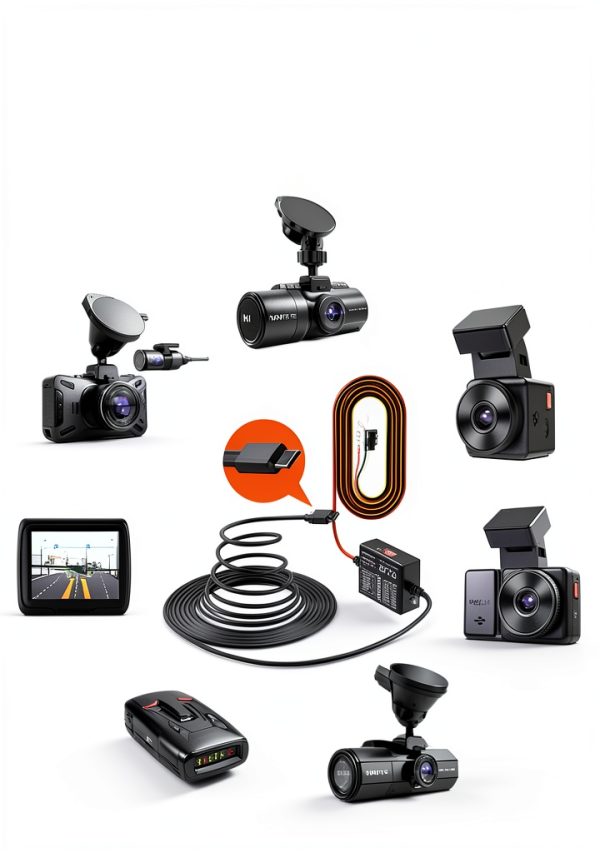 Vantrue Hardwire Kit Dash Cam Power ACC Parking Mode-5