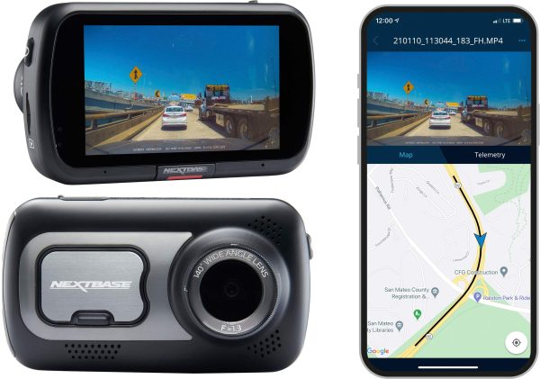 Nextbase 522GW Dash Cam Alexa Built In 1440p Video Recording-0