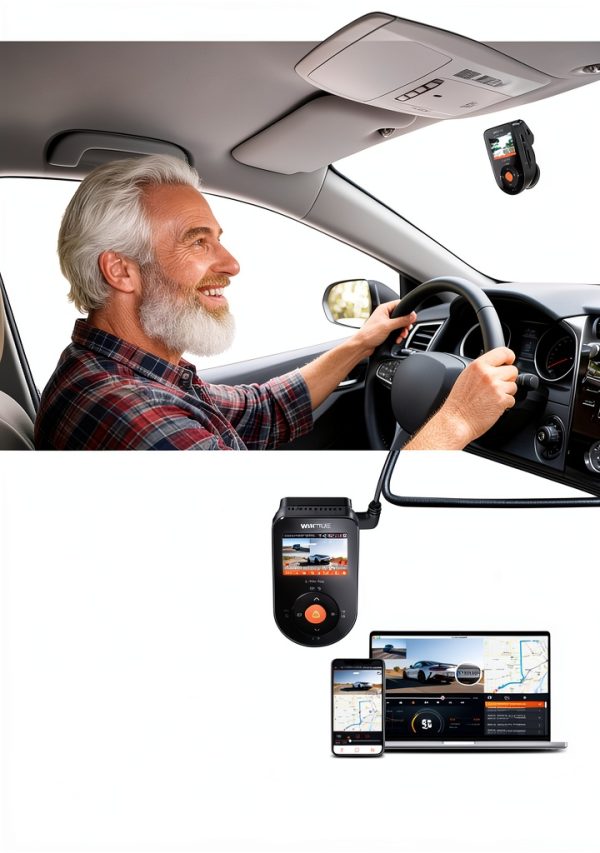 Vantrue S1 Pro Max AI Dash Cam 4K Front Rear ADAS BSD-4