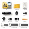 Z Edge 3 Channel Dash Cam Touch Screen Night Vision GPS-8