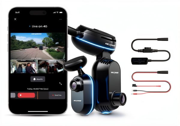 Nextbase iQ 4K Triple Channel Dash Cam AI 4G GPS-0