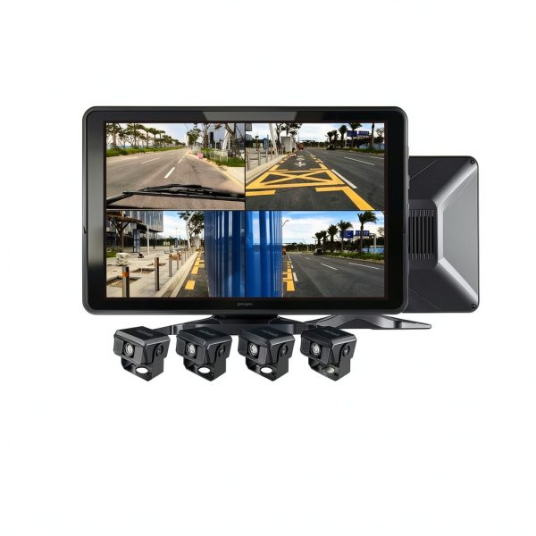 GekoGear Orbit T100 4 Channel Dash Cam Commercial Truck-9