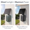 Wasserstein Solar Charger Universal Doorbell Camera Power-1